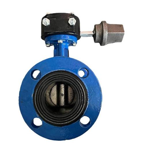 地下冒涡轮法兰蝶阀球墨铸铁地下埋阀门厂家天津D341X-10/16Q