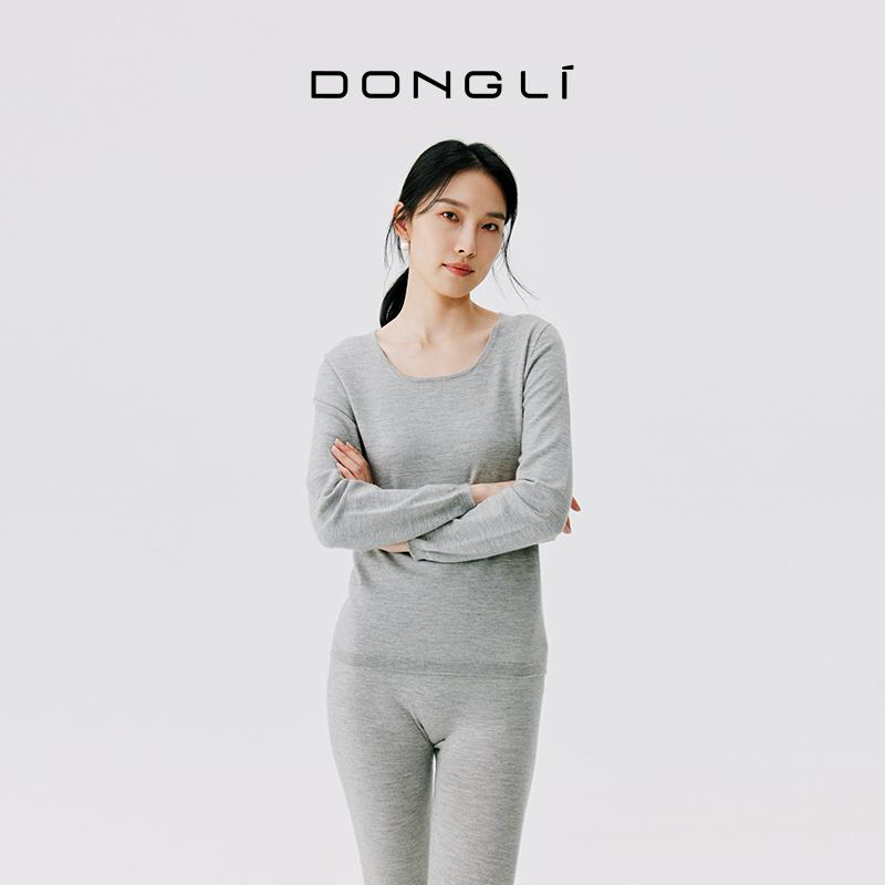 东黎山羊绒全成型女士保暖内衣