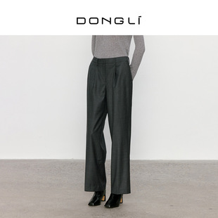 精英西装 我不被驯化 裤 流光风休闲直筒裤 宽松5126 东黎 西裤 羊毛