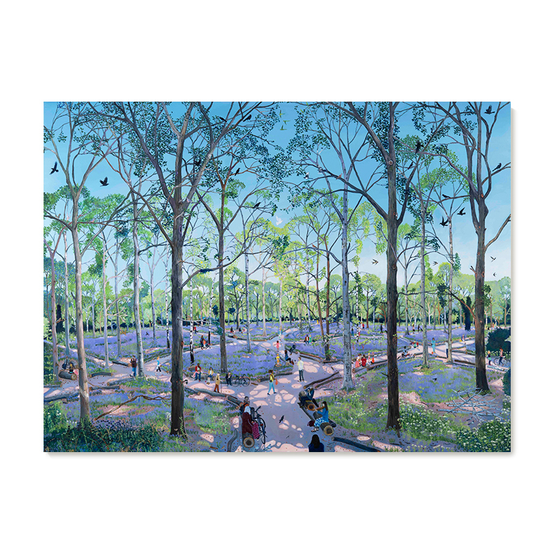 【特惠捡漏】Emma Haworth复刻艺术品挂画治愈系城市风景装饰画芯