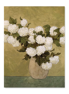 【特惠捡漏】Carleigh Courey复刻艺术插画法式中古花卉装饰画芯