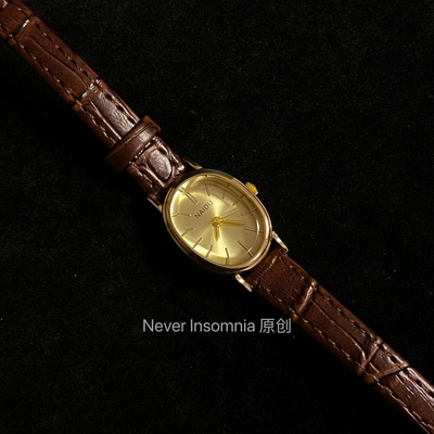 Never Insomnia原创.End Maidu手表.金棕