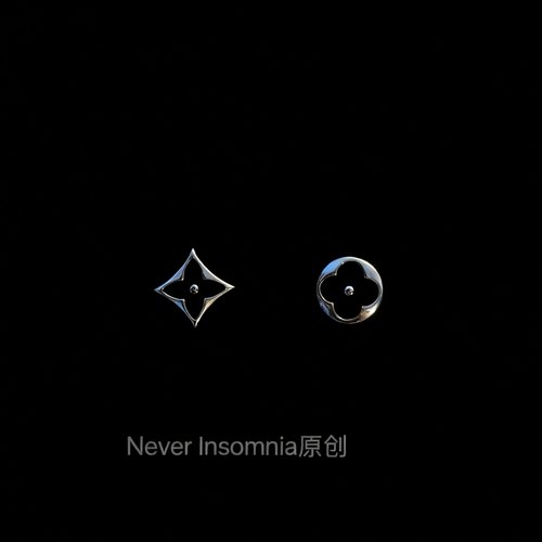 Insomnia原创.siyecao耳钉