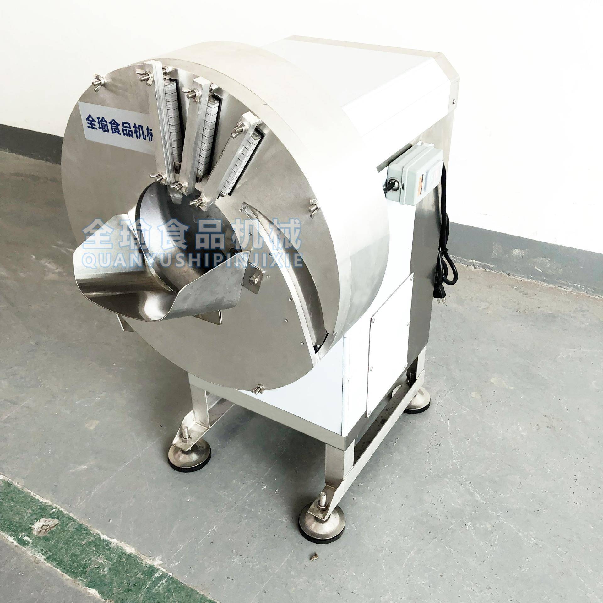 东南亚220V大型瓜果切丝切片机不锈钢高速果蔬刨丝机酒店切菜机