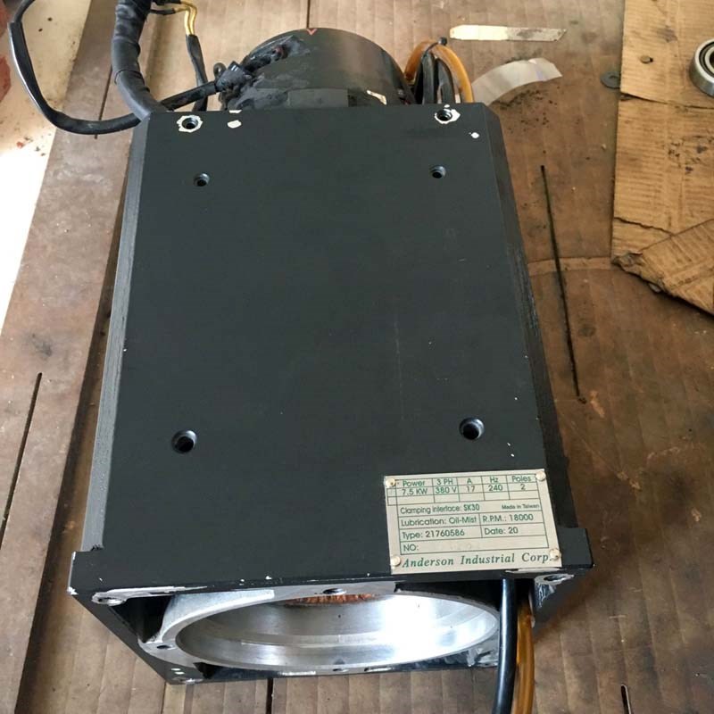 专业恩德SK30主轴维修电主轴维修锥孔研磨主轴线圈轴承更换