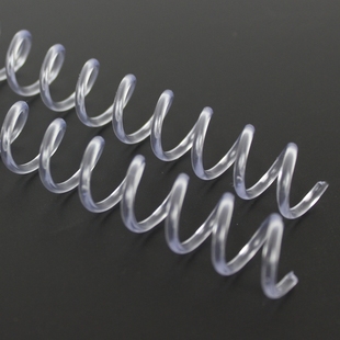 标书活页夹环装 易申46孔塑料单线圈螺旋线圈胶蛇圈塑料琴谱 合同