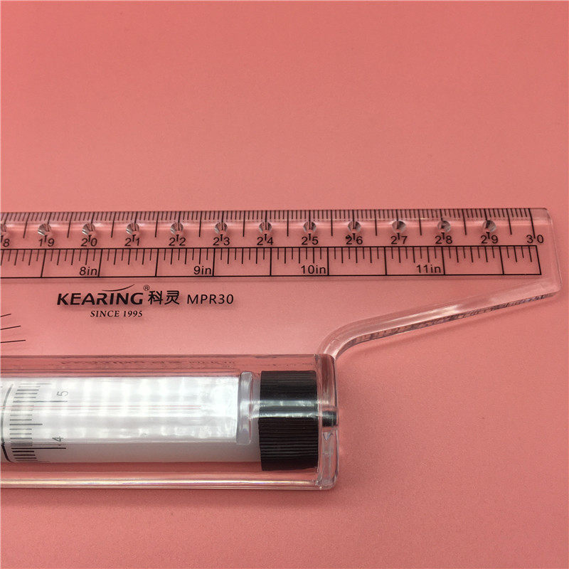 科灵角度平行尺30cm平移尺角度尺绘图平衡尺直尺量角器画圆工具滚