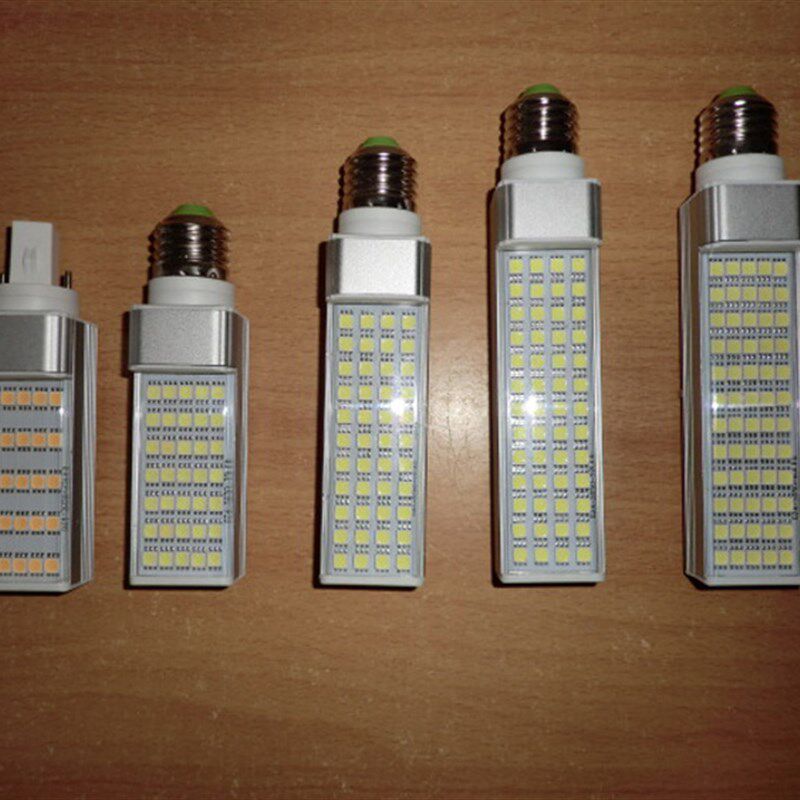横插灯led节能灯贴片5050超亮ledl横插玉米灯e27螺口g24插针
