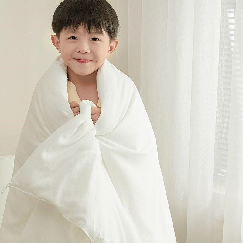 儿童被套被芯拉链款四季婴幼儿园小宝宝春秋冬加厚豆豆棉亲肤褥子