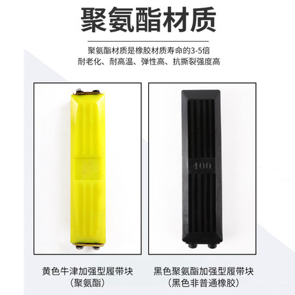怪手履带橡胶块链板胶挖土机胶块三一55 60 75 85 115 135 200