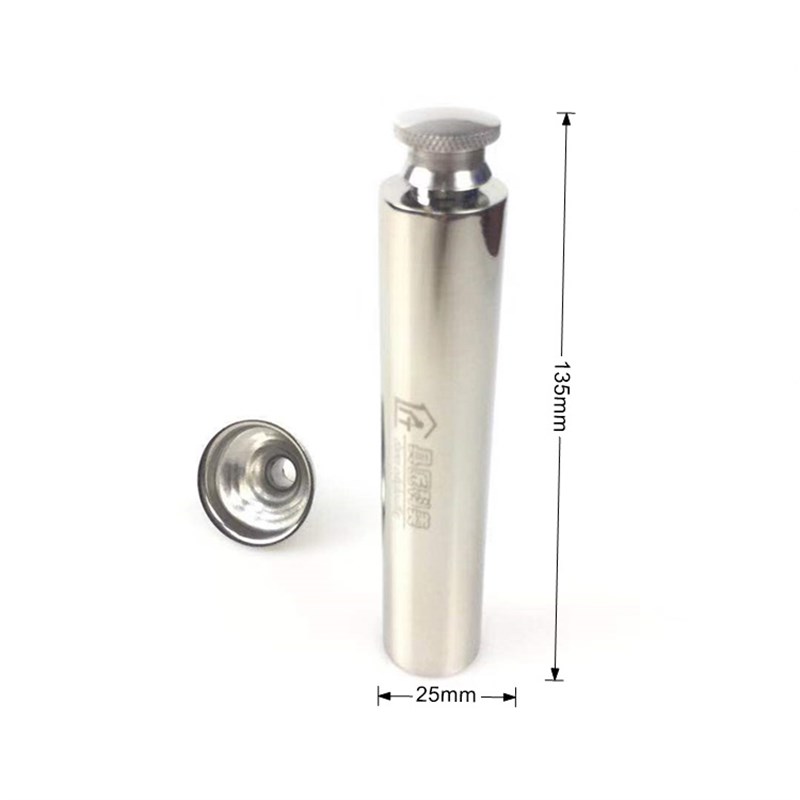 新款专业304不锈钢平底油管密封性好油画水彩粉便简约携媒介存储