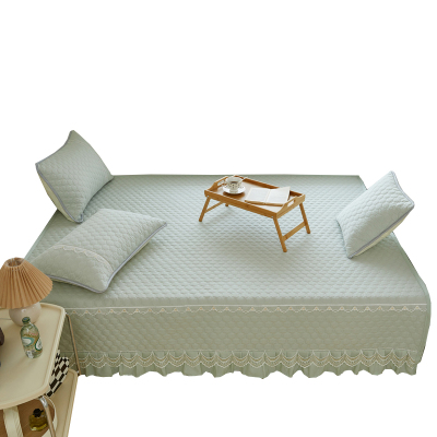 2023新款高级榻榻米床盖夏季纯棉炕盖夹棉防滑可定制四季通用床单