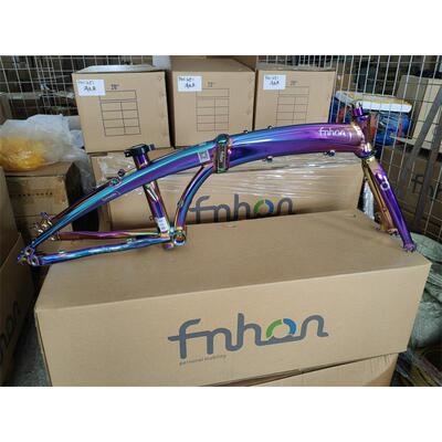 fnhon风行DG2018碟刹车架VG2018V刹20寸折叠自行车 铝架