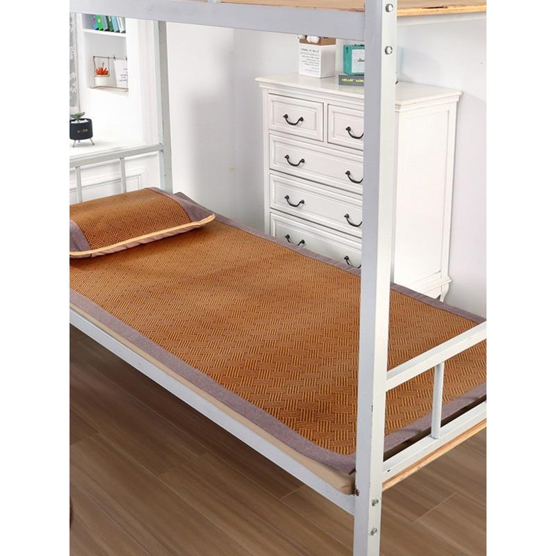 2025新款冰丝藤席夏凉席子0.9*1.2*1.35*1.9*2学生宿舍单人定制做