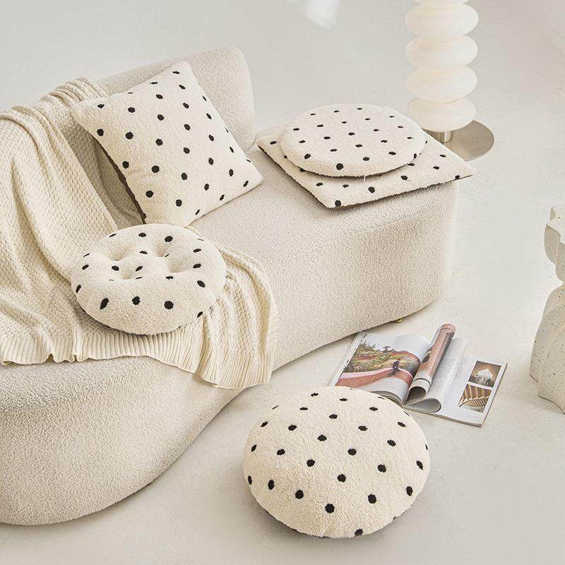 现代简约北欧波点抱枕套客厅沙发靠垫卧室榻榻米靠枕床头靠背腰靠,居家布艺,抱枕被,淘宝优惠券,粉丝福利购,淘宝优惠卷