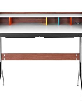北欧现代彩色不锈钢脚特色办公桌Nelson SWAG Leg Desk 个性书桌