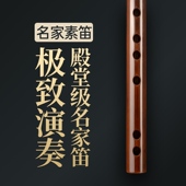 蒋云盼素笛鸣凤款 专业演奏笛子竹笛乐器横笛高颜值笛子十大品牌