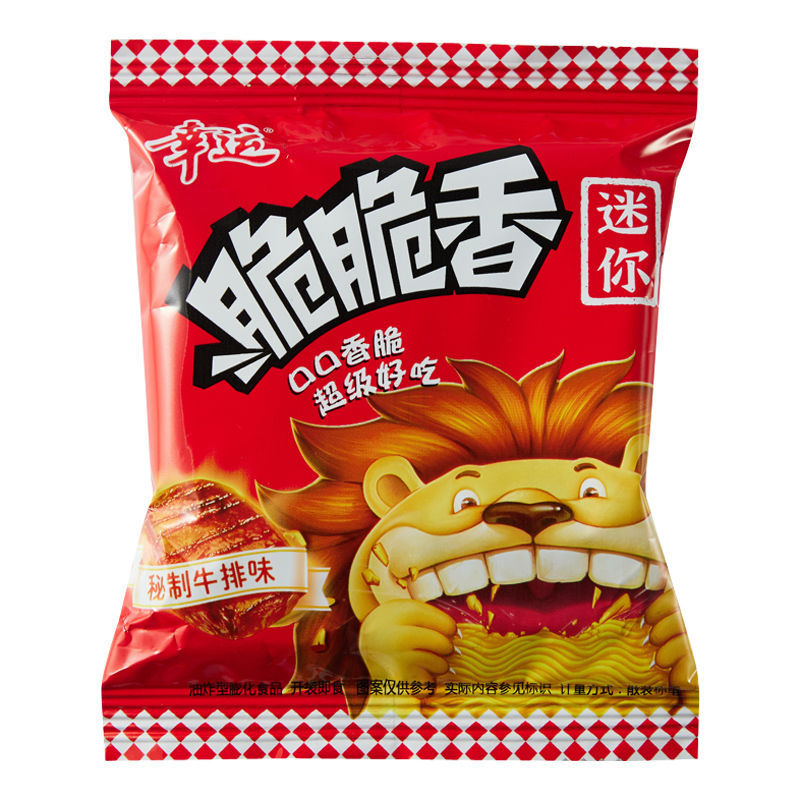 现货幸运脆脆香泡面 面干吃面 面干 干脆袋装奥尔良零食点心香脆