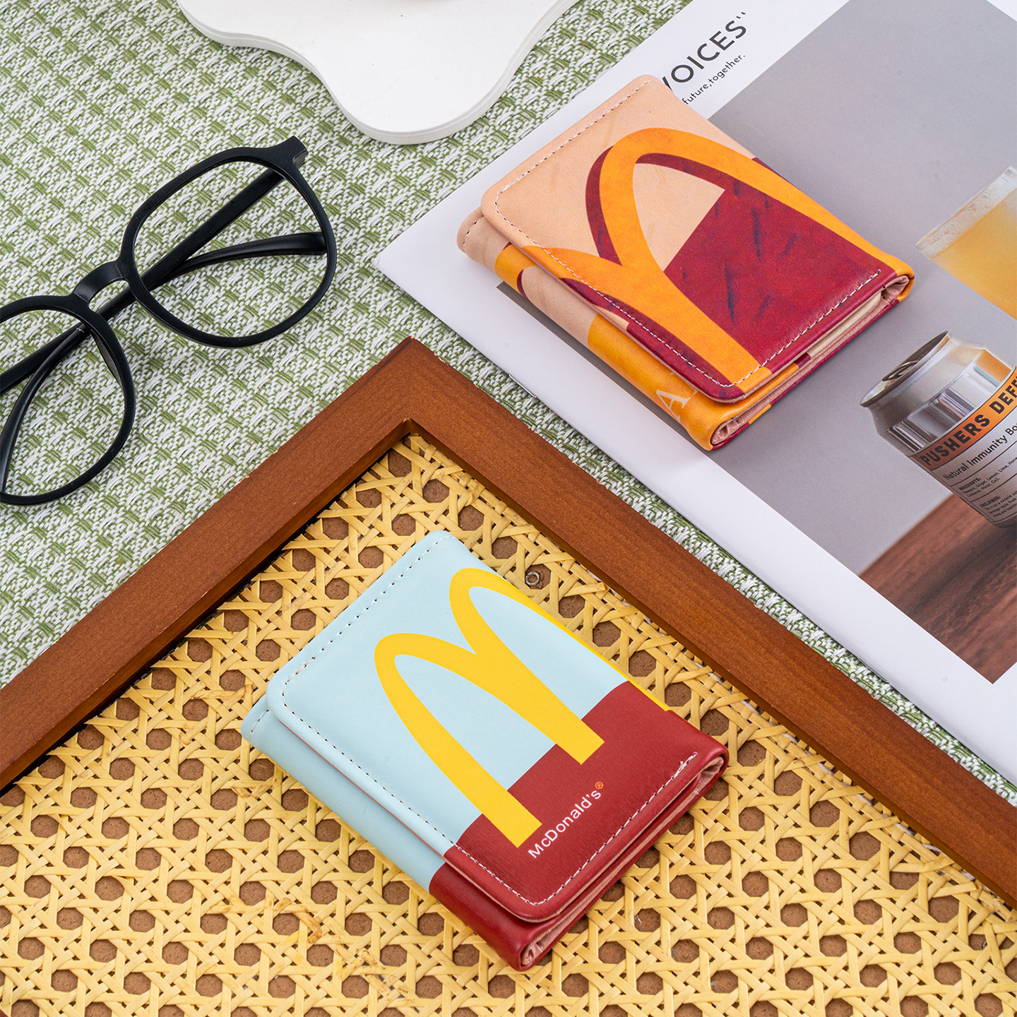 创意M记麦当劳钱包男女学生便携证件收纳包多卡位小巧儿童零钱包,箱包皮具/热销女包/男包,钱包,淘宝优惠券,粉丝福利购,淘宝优惠卷