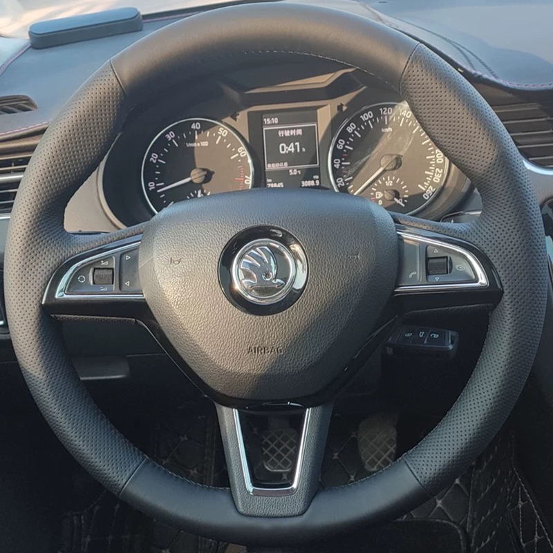 斯柯达速派明锐柯珞克方向盘套