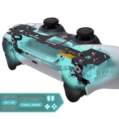 eXtremeRate易极改 PS5手柄全套Clicky套件正面八键肩键扳机套件FPS游戏专用机械微动按键适用BDM-030