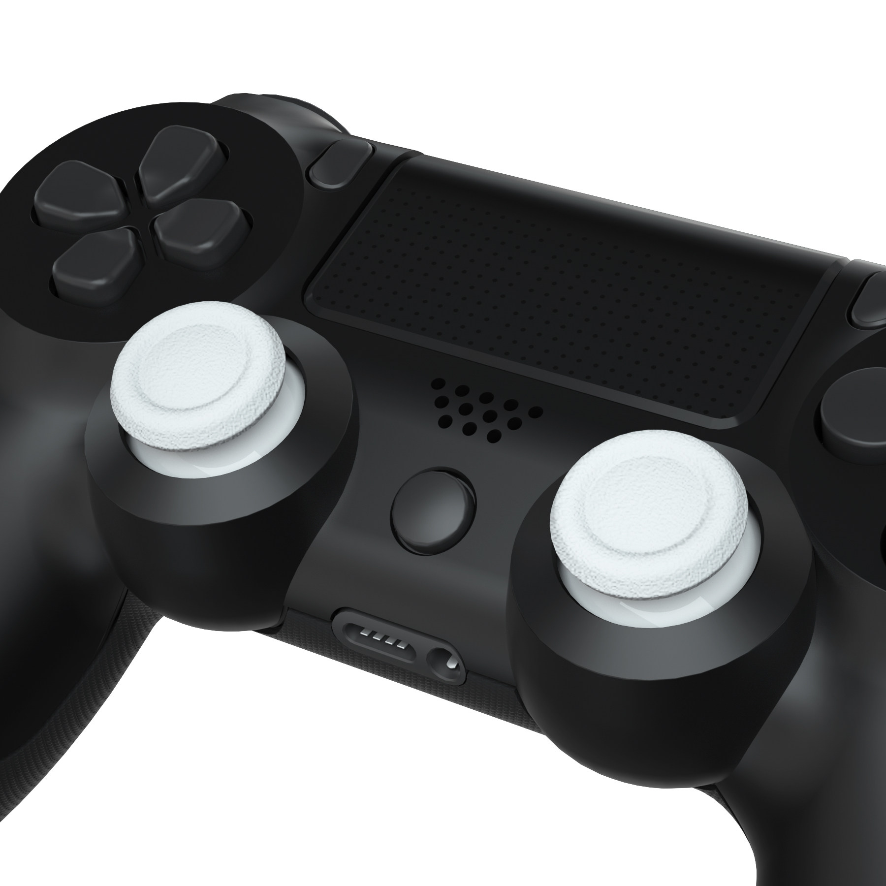 eXtremeRate易极改 PS4手柄摇杆帽替换DS4手柄专用彩色蘑菇头纯色摇杆配件游戏漂移个性化改装附安装工具