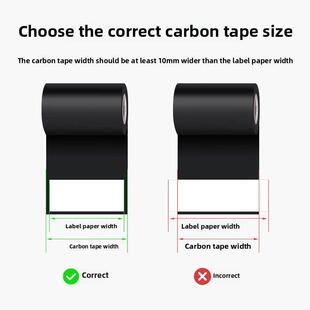 [优质原装Ttp-244Pro专用色带]适用于Tsc标签打印机Tsc-244黑色带