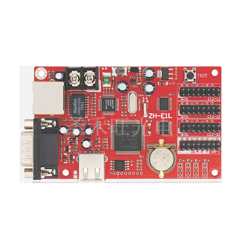 中航网口控制卡ZH-E1L E3L E5L E6L E7L E8L广告LED显示屏主板