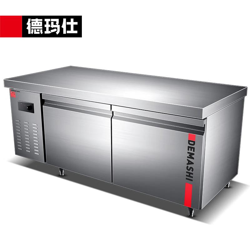 商用冷藏保鲜工作台不锈钢冷藏冷冻厨房操作台GZT-158T-2C