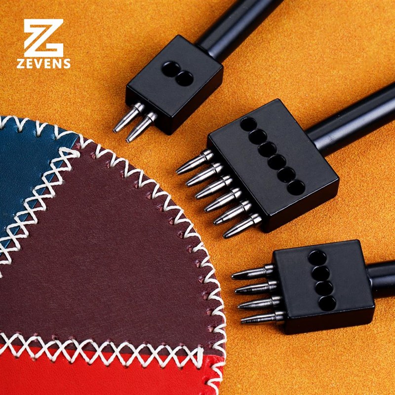 手工皮具diy材料包皮革圆斩圆排冲打孔器多孔圆形冲子缝制皮工具