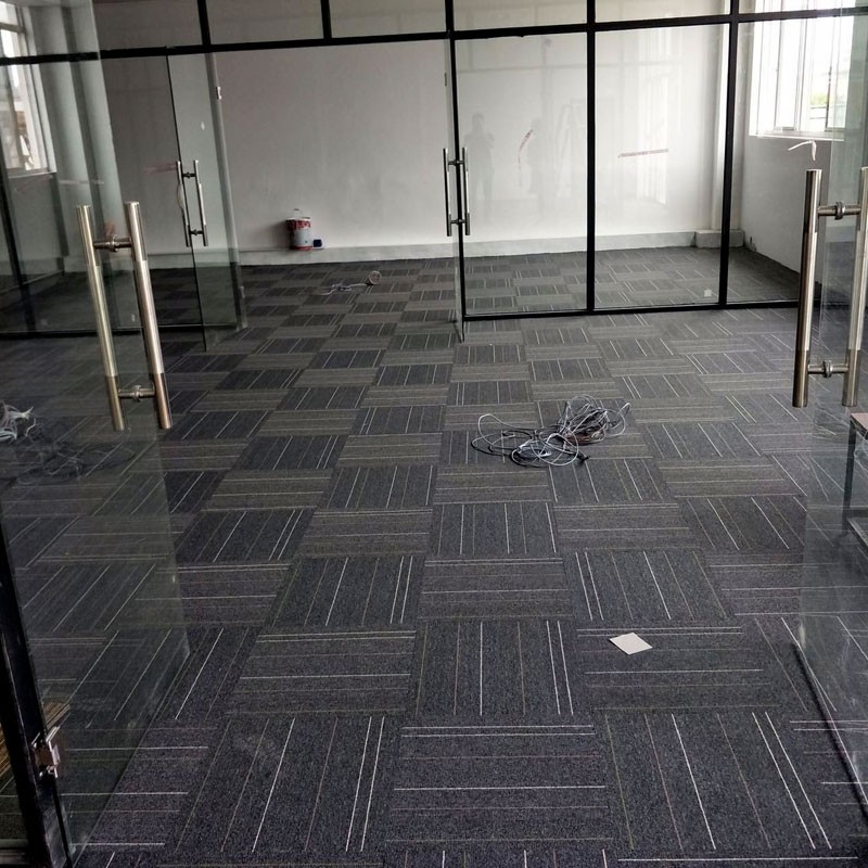 办公室地毯卧室客厅房间家用满铺酒店商用PVC公司大面积拼接方块