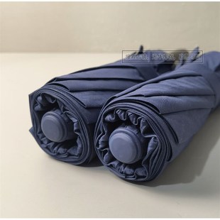 (十骨伞架子 -超级抗风抗造)好质量简约三折自动雨伞男士折叠伞