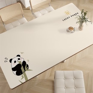 加厚3.5mm餐桌垫2025轻奢高级感防水防油桌布防烫茶几桌垫yf