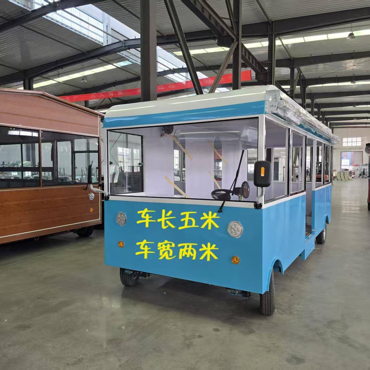 多功能电动四轮理发车流动创业店车移动美容美发美甲化妆车售货车