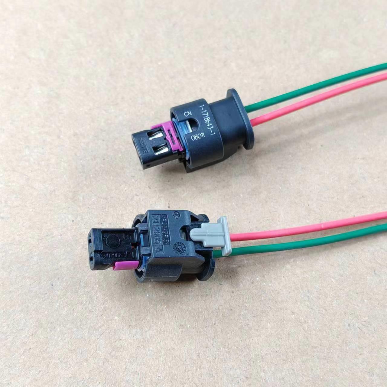 解放J6电喷天纳克尿素泵喷嘴插头天纳克尿素喷射器线束插头喷射阀