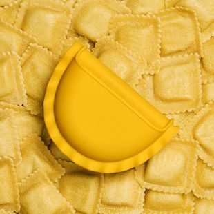 厂促饺子形硅胶加厚隔热手套厨房家用耐温烤箱微波炉防烫手夹烘焙