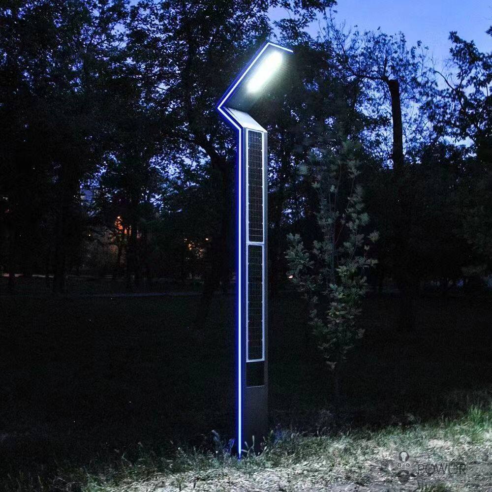 庭院灯户外灯led方形景观灯柱小区园林公园路灯3米太阳能庭院灯