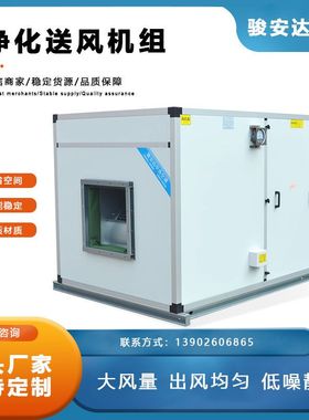 ZKGF12-1净化送风机组12000CMH洁净式送风柜商用中央空调低噪静音