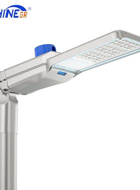 外贸新款户外LED路灯城市道路高杆灯七字造型别墅照明灯高流明45w