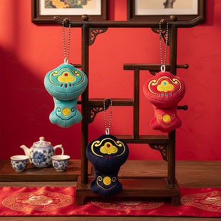 偷闲星球新品如意葫芦毛绒挂件中秋礼物可爱创意玩具潮玩文创