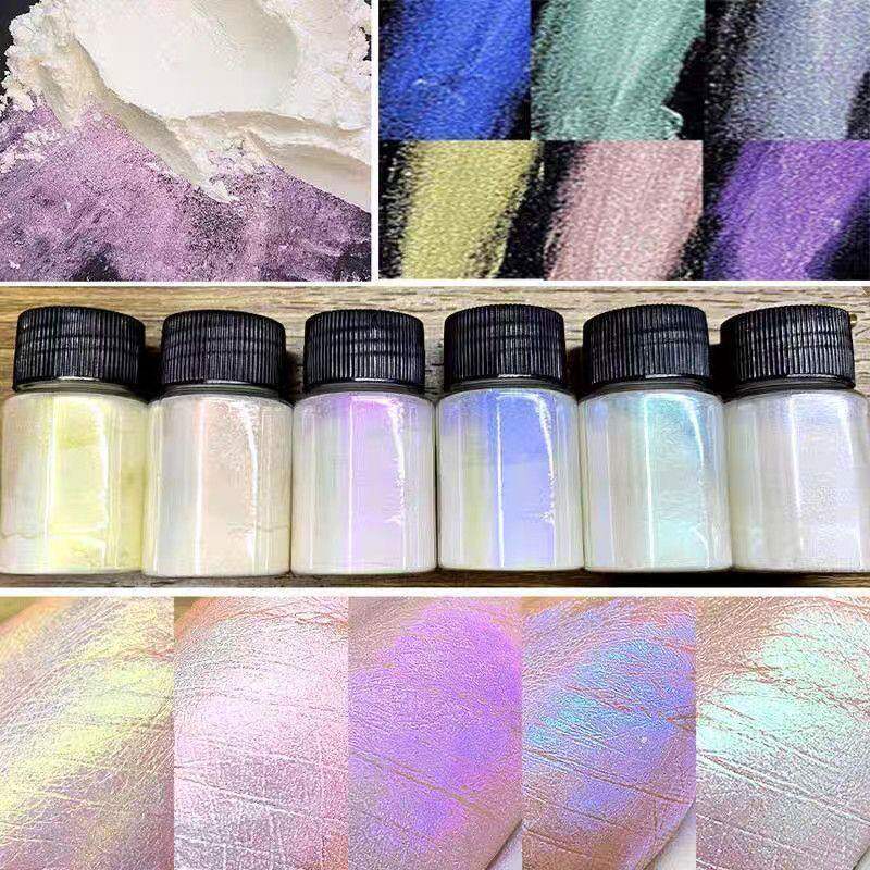 幻彩珠光粉偏光粉极光粉手工DIY材料美甲眼影亮片人鱼粉云母粉