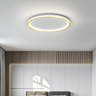 超薄卧室灯极简LED吸顶灯客厅书房灯现代简约吸顶灯玄关走道灯具