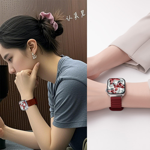 张婧仪同款适用华为fit3表带fit4