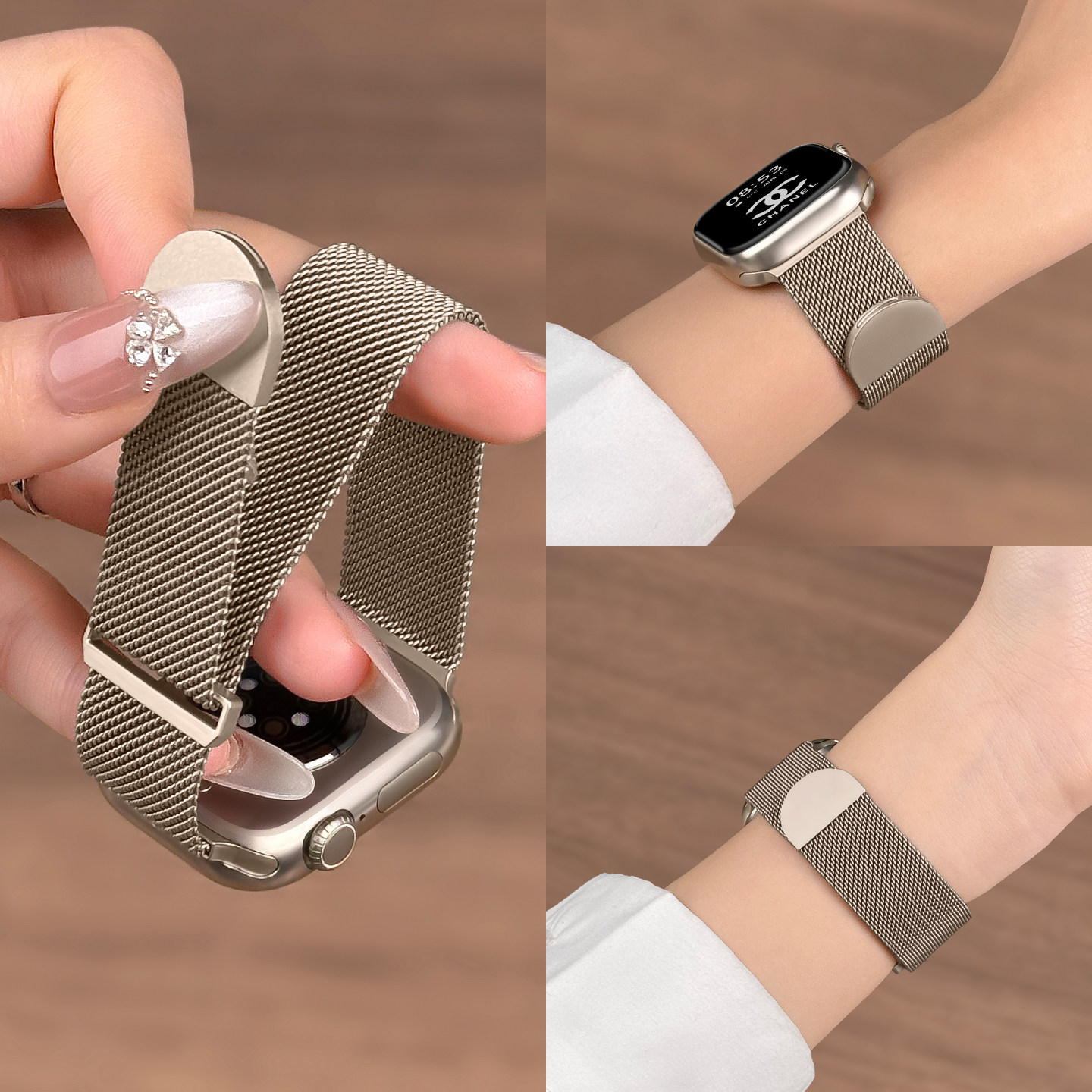 【德国认证】适用iwatch磁吸表带图片