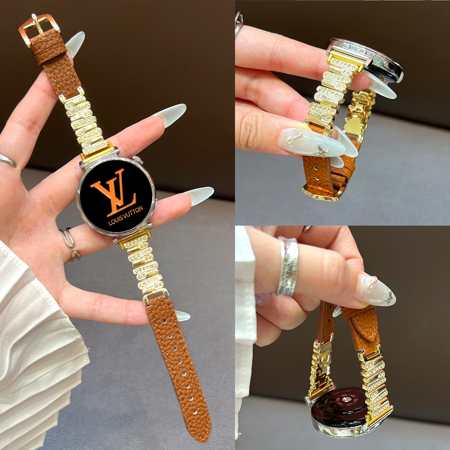 【荔枝纹柔软】适用小米watchs4