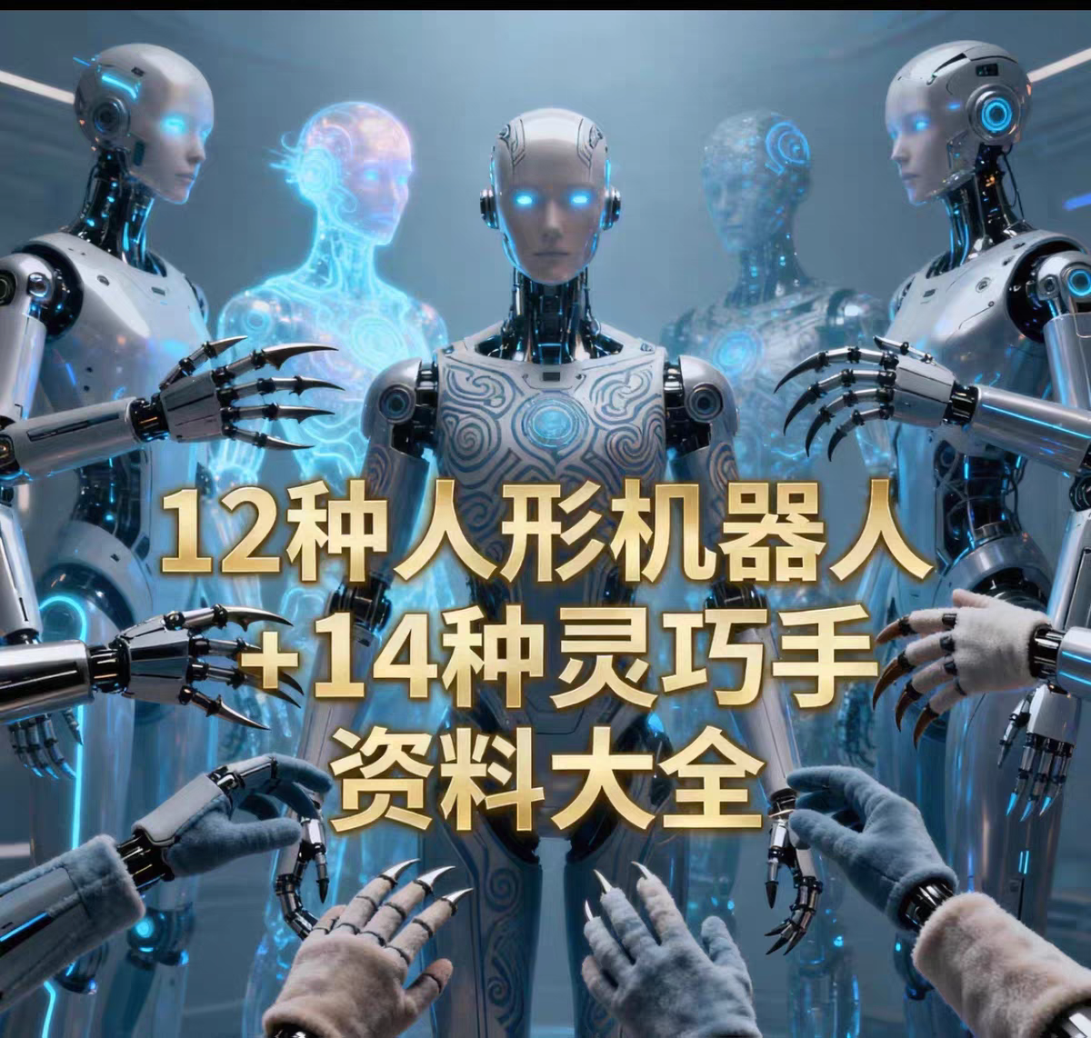 灵巧手和人形机器人灵巧手全套资料,包含Solidworks 安装视频等
