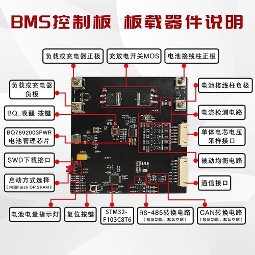 BMS电池管理系统项目实战 stm32rtthread bq76920 soc