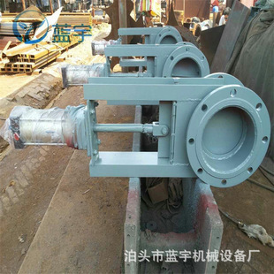 方形闸阀板圆口不锈钢手动插板阀不锈钢手动插板阀电动防爆闸板门