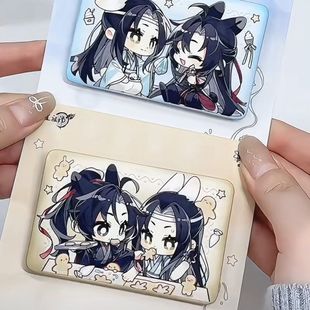 蓝忘机魏无羡吧唧高颜值徽章胸针马口铁礼物收藏 魔道祖师周边q版