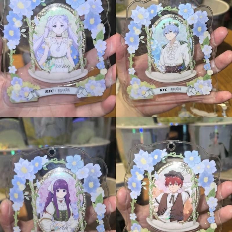 葬送的芙莉莲KFC联名椭圆形吧唧